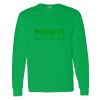 Standard Cotton Long Sleeve T Shirt with single side print - Package Deal Thumbnail