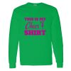 Standard Cotton Long Sleeve T Shirt with single side print - Package Deal Thumbnail