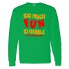 Standard Cotton Long Sleeve T Shirt with single side print - Package Deal Thumbnail