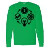Standard Cotton Long Sleeve T Shirt with single side print - Package Deal Thumbnail