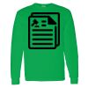 Standard Cotton Long Sleeve T Shirt with single side print - Package Deal Thumbnail