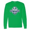  Long Sleeve T Shirt with Left Chest and Full Back print - Package Deal Thumbnail