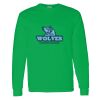  Long Sleeve T Shirt with Left Chest and Full Back print - Package Deal Thumbnail