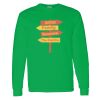  Long Sleeve T Shirt with Left Chest and Full Back print - Package Deal Thumbnail