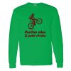  Long Sleeve T Shirt with Left Chest and Full Back print - Package Deal Thumbnail