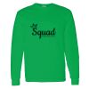  Long Sleeve T Shirt with Left Chest and Full Back print - Package Deal Thumbnail