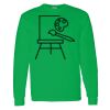  Long Sleeve T Shirt with Left Chest and Full Back print - Package Deal Thumbnail