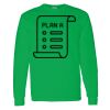  Long Sleeve T Shirt with Left Chest and Full Back print - Package Deal Thumbnail