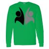  Long Sleeve T Shirt with Left Chest and Full Back print - Package Deal Thumbnail