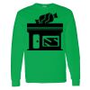  Long Sleeve T Shirt with Left Chest and Full Back print - Package Deal Thumbnail