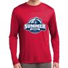 Long Sleeve PosiCharge ® Moisture Wicking Competitor Tee Thumbnail