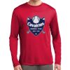 Long Sleeve PosiCharge ® Moisture Wicking Competitor Tee Thumbnail