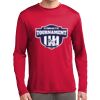 Long Sleeve PosiCharge ® Moisture Wicking Competitor Tee Thumbnail