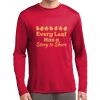 Long Sleeve PosiCharge ® Moisture Wicking Competitor Tee Thumbnail