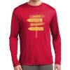 Long Sleeve PosiCharge ® Moisture Wicking Competitor Tee Thumbnail