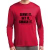 Long Sleeve PosiCharge ® Moisture Wicking Competitor Tee Thumbnail