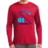 Long Sleeve PosiCharge ® Moisture Wicking Competitor Tee Thumbnail