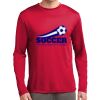 Long Sleeve PosiCharge ® Moisture Wicking Competitor Tee Thumbnail
