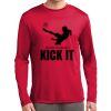 Long Sleeve PosiCharge ® Moisture Wicking Competitor Tee Thumbnail
