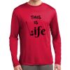 Long Sleeve PosiCharge ® Moisture Wicking Competitor Tee Thumbnail