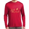 Long Sleeve PosiCharge ® Moisture Wicking Competitor Tee Thumbnail