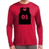 Long Sleeve PosiCharge ® Moisture Wicking Competitor Tee Thumbnail