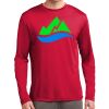 Long Sleeve PosiCharge ® Moisture Wicking Competitor Tee Thumbnail