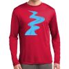 Long Sleeve PosiCharge ® Moisture Wicking Competitor Tee Thumbnail