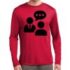 Long Sleeve PosiCharge ® Moisture Wicking Competitor Tee Thumbnail