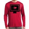 Long Sleeve PosiCharge ® Moisture Wicking Competitor Tee Thumbnail