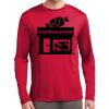 Long Sleeve PosiCharge ® Moisture Wicking Competitor Tee Thumbnail
