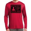 Long Sleeve PosiCharge ® Moisture Wicking Competitor Tee Thumbnail
