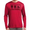 Long Sleeve PosiCharge ® Moisture Wicking Competitor Tee Thumbnail