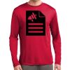 Long Sleeve PosiCharge ® Moisture Wicking Competitor Tee Thumbnail